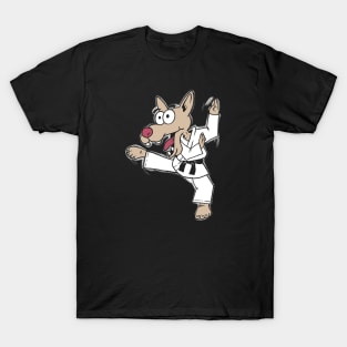 Karate dog T-Shirt